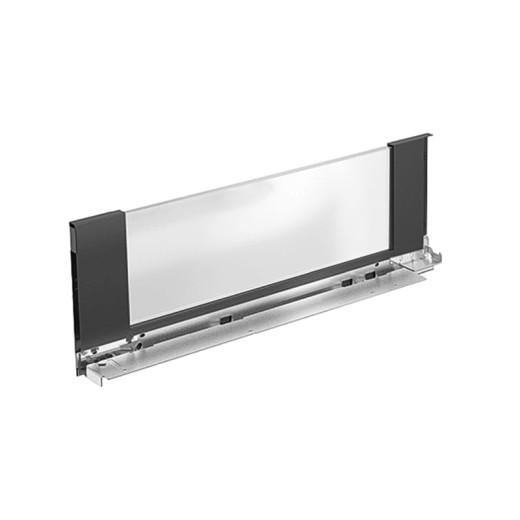 AvanTech YOU Боковина H=187, Inlay (под стекло) L=600мм, антрацит, правая (9257170) Hettich