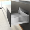Комплект ящика AvanTech YOU Q L=500 H=187 Inlay (скло) білий Hettich