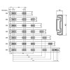 Напрямна телескоп. 45мм L=350 MULLER profi line