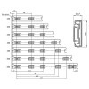 Направляющая телескоп. 45мм L=550 MULLER profi line