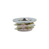 Низкопрофильная муфта M6 X 6/7MM, цинк, Siso