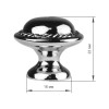 Ручка меблева GG3604 (DG 36 G2) хром