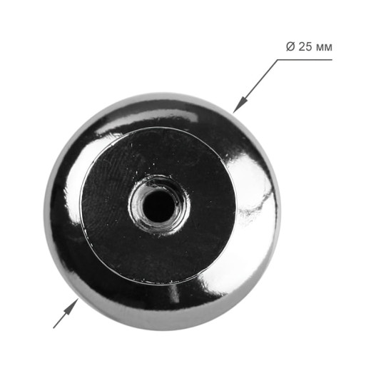 Ручка меблева GG3604 (DG 36 G2) хром