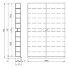 Цоколь 150mm белый глянец 1105 L-3м Thermoplast