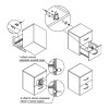Замок врезной с длинной задвижкой Muller CL 22mm