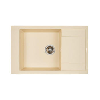 Гранитная мойка для кухни GRANADO Almeria Ivory