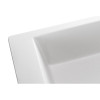 Гранитная мойка для кухни GRANADO Almeria White