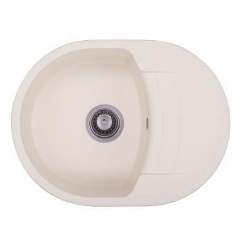 Гранитная мойка для кухни GRANADO Malaga Ivory