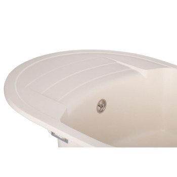 Гранитная мойка для кухни GRANADO Malaga Ivory