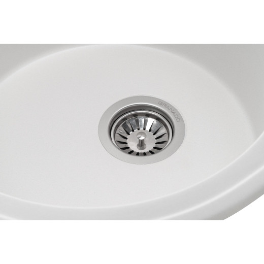 Гранітна мийка для кухні GRANADO Marbella White