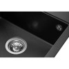 Гранитная мойка для кухни GRANADO Merida Black shine