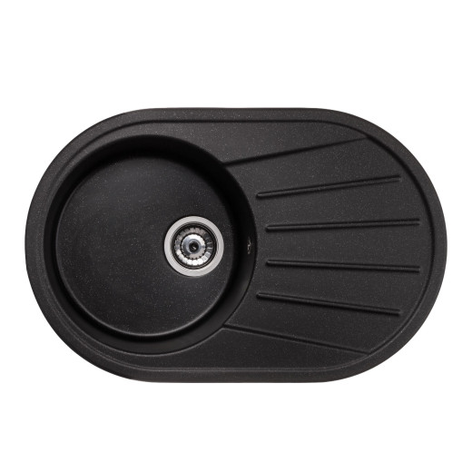 Гранитная мойка для кухни GRANADO Murcia Black shine