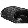Гранитная мойка для кухни GRANADO Murcia Black shine