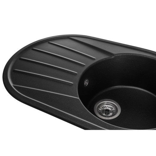 Гранитная мойка для кухни GRANADO Murcia Black shine