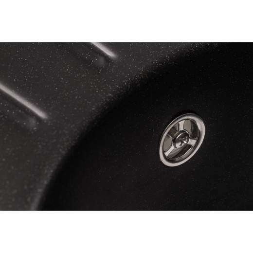 Гранитная мойка для кухни GRANADO Murcia Black shine