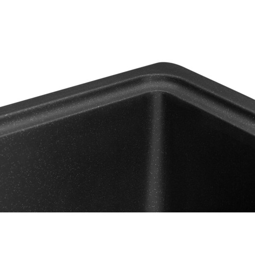 Гранитная мойка для кухни GRANADO Palma Black shine