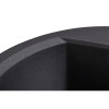 Гранитная мойка для кухни GRANADO Ronda Black shine