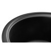 Гранітна мийка для кухні GRANADO Rubi Black shine