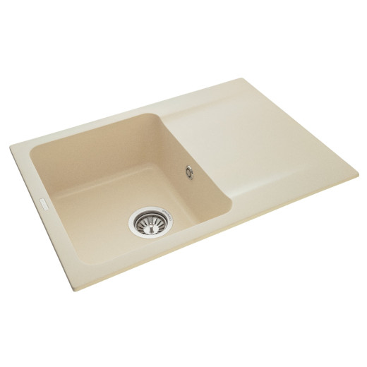 Гранитная мойка для кухни GRANADO Salamanka Ivory
