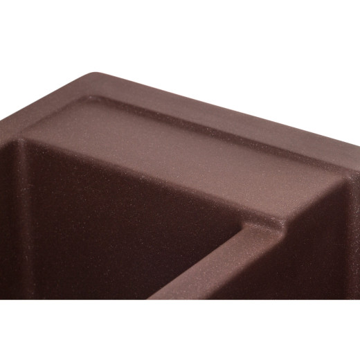 Гранитная мойка для кухни GRANADO Samora Marron