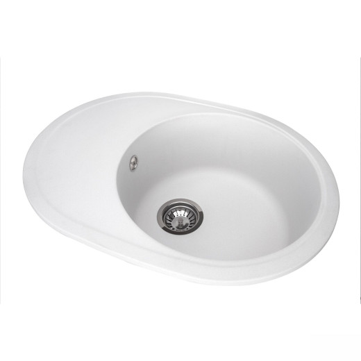 Гранитная мойка для кухни GRANADO Sevilla White