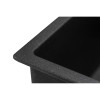 Гранитная мойка для кухни GRANADO Under top Black shine