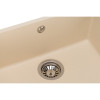 Гранитная мойка для кухни GRANADO Under top Max Ivory