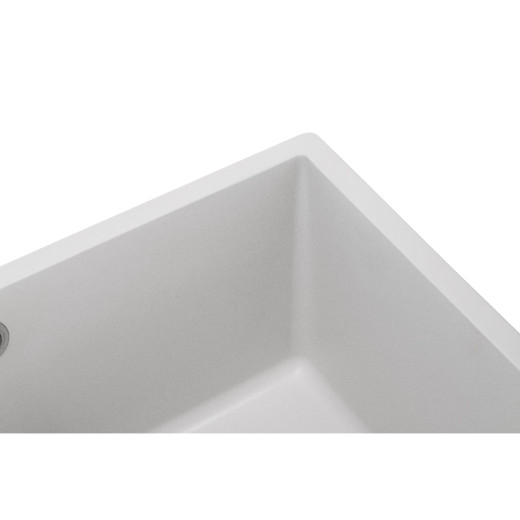 Гранитная мойка для кухни GRANADO Under top Max White