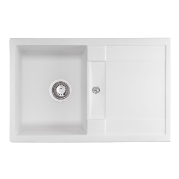 Гранитная мойка для кухни GRANADO Valencia White