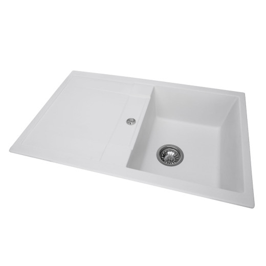Гранитная мойка для кухни GRANADO Valencia White