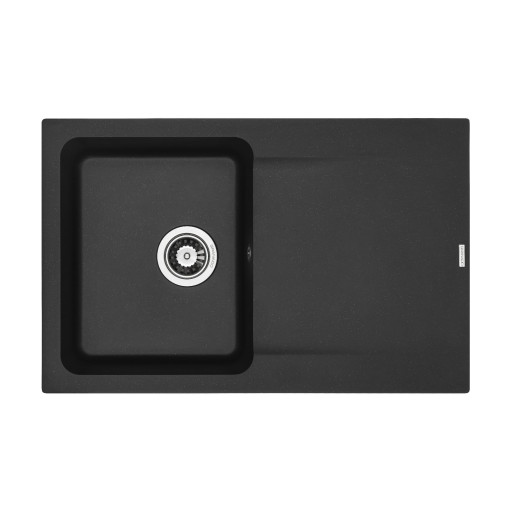 Гранитная мойка для кухни GRANADO Vigo Black shine