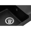 Гранитная мойка для кухни GRANADO Vigo Black shine