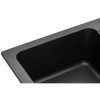 Гранитная мойка для кухни GRANADO Vigo Black shine
