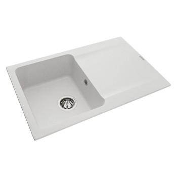 Гранитная мойка для кухни GRANADO Vigo White