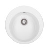 Гранитная мойка для кухни GRANADO Vitoria White