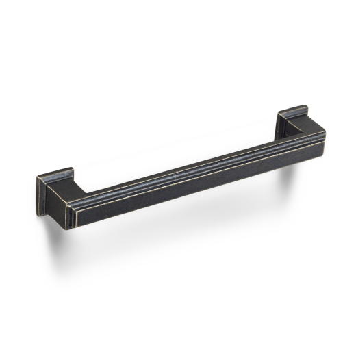 Меблева ручка Матова темна антична бронза D-1010-128 MBAB