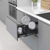 Сушка для посуды выдвижная на тандем Blum 60см Антрацит S-2031-A