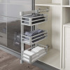 Карго 3-х уровневое серое, бокового крепления, левое 280х485х920 S-6271-G